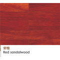 Suelos de madera de madera maciza de ingeniería sólida de sándalo rojo